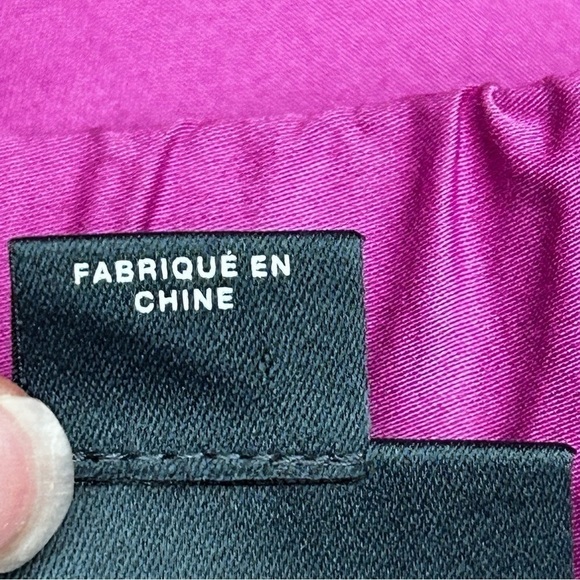 Anthropologie Maeve Mona Off the Shoulder Midi Dress Fuchsia - Picture 5 of 9